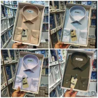 پیراهن جعبه‌ای مردانه داکرون ساده تک رنگ|لباس|مشهد, فرهنگ|دیوار