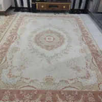1جفت فرش 9متری گل برجسته|فرش|همدان, |دیوار