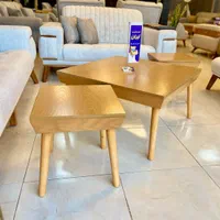 جلومبلی تمام چوب.جلو مبلی عسلی|مبلمان خانگی و میز عسلی|خرمآباد, |دیوار