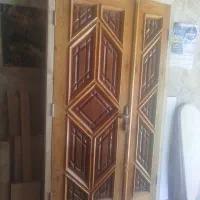 درب آپارتمان تمام چوب