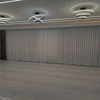 اجرای پرده های باغ حریر مخمل