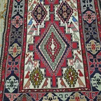 ۲تخته گلیم کف اریشم دشت مقان فروشی