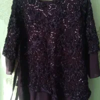 شومیز رنگ بادمجونی