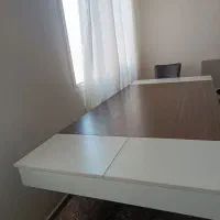 میز غذاخوری ام دی آف سه حالته با 4 صندلی ترک