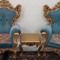 مبلمان سلطنتی ۹ نفره|مبلمان خانگی و میز عسلی|مشهد, نیروی هوایی|دیوار