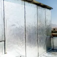 نصب ایزوگام و قیر کشی خالی  و قیر با گونی
