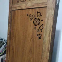 پارتیشن چوبی نو.تمیز بدون خط و خش|آرایشگاه و سالنهای زیبایی|هشتگرد, شهرک گلها|دیوار