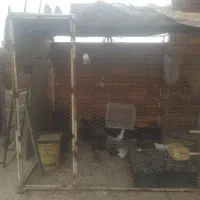 فنس چشم ریز استفاده نشده وقفس کفتری