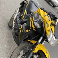 مگلی ۱۴۰۱ 200R زیر30km زرد سالم تمیز نیمه تیون