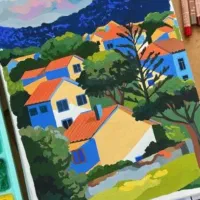 پذیرش نقاشی با گواش،مدادرنگی و..|خدمات آموزشی|مشهد, کوثر|دیوار