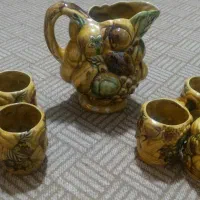 پارچ و لیوان دکوری