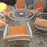 مبلمان فلزی سنگین وزن|مبلمان خانگی و میز عسلی|ارومیه, |دیوار