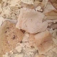 نون خشک ضایعات رشته شیرینی تمیز برای دام طیور