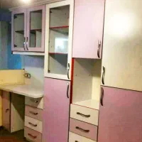 کمد دیواری و میز تحریر