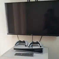 ps5 وتلویزیون JVC۳۲اینچ نو نو