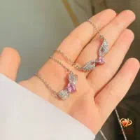 انواع گردنبند رنگ ثابت استیل