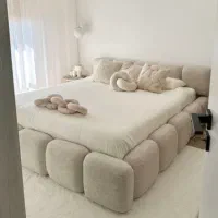 تخت خواب وسرویس خواب مدل مینیمال کد ۲۲۲