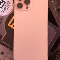 آیفون ۱۳ پرومکس گلد پلمپ اصلی سالم