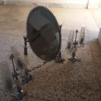 آینه و شمعدان|آینه|شاهرود, |دیوار