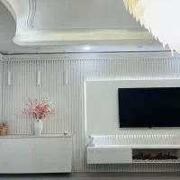 بازسازی تی وی وال کافی بار تی وی روم کابینت