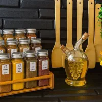 سرویس ادویه چوبی