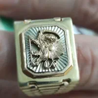 انگشتر طلا شیر و خورشید