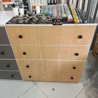 تخفیف ویژه میز دراور ۴ کشو و جاکفشی