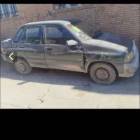 پراید مدل 78رنگ سبز یشمی کارکرد۱۲۸۰۰۰بیمه یک سال