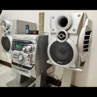 سامسونگ بلوتوث AUX USB قدرتمند 3000 وات کاست سالم|سیستم صوتی خانگی|تهران, تسلیحات|دیوار