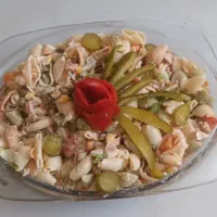 پیراشکی سالاد ماکارونی  سالاد الویه|خوردنی و آشامیدنی|مشهد, حجاب (شهرک غرب)|دیوار