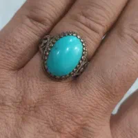 انگشتر فیروزه یاقوت عقیق اصل