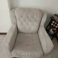 مبلمان راحتی کرم