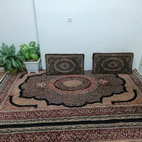 فروش 4تا قالی6متری و 6 تا پشتی