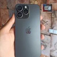 ایفون ۱۵ پرومکس مشکی zaa ۲۵6 +  آداپتور اصلی
