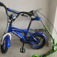 دوچرخه ۲۰ +ماشین  شارژی ۲ موتوره