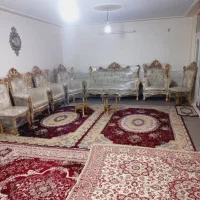 مبل سلطنتی ۹ نفره|مبلمان خانگی و میز عسلی|سنگر, |دیوار