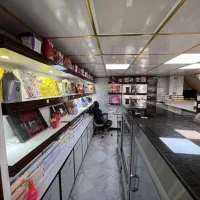 دکور ام دی اف میز پیشخوان صندوق ترازو