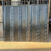 درب حیاط رنگ کوره ای سنگین وزن