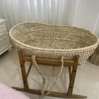 گهواره حصیری نوزاد|تخت و صندلی بچه|مشهد, عبادی|دیوار