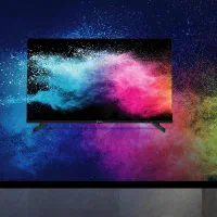 تلویزیون ۵۵ اینچ 4k QLED از دَم قسط ماهی ۴ ت