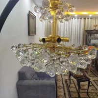 لوستر6شاخه کریستال