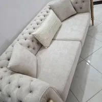 دوعددکاناپه چستر6نفره|مبلمان خانگی و میز عسلی|شاهین‌شهر, عطار|دیوار