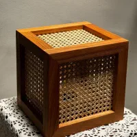 آباژور رومیزی چوبی