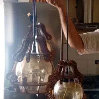 لوستر سه شاخه