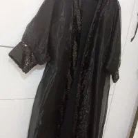 مانتو حریر ارگانزه.. مشکی مجلسی|لباس|کیانشهر, |دیوار