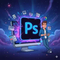 طراحی پوستر بنر تراکت + هوش مصنوعی