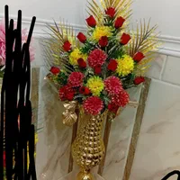 گلدان طلایی سالم