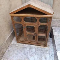 قفس چوبی پرنده
