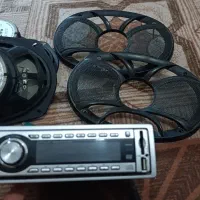 ضبط کنون KD-3260 و دو جفت باند JVC اصلی آمپ خور