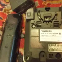 تلفن بیسیم پاناسونیک تمیز و سالم|تلفن رومیزی|قزوین, |دیوار